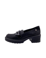 Loafers con textura eslabones