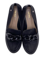 Loafers con textura eslabones