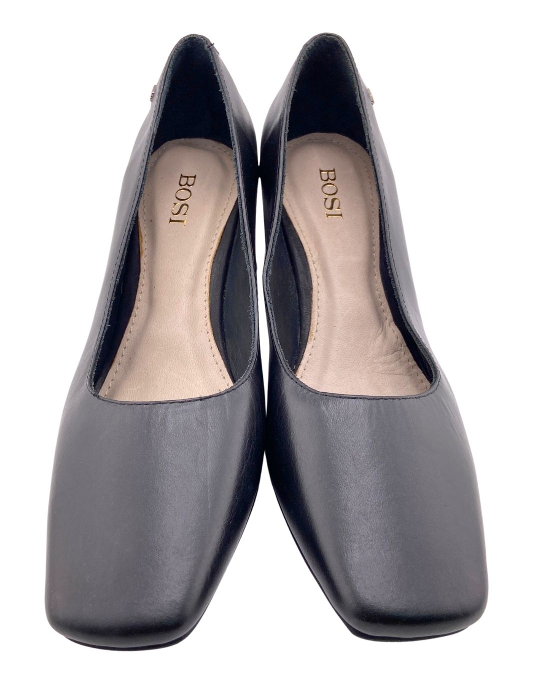 Stilettos tacon y  punta cuadra