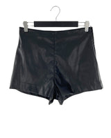 Short mini efecto piel