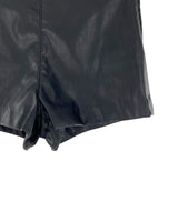 Short mini efecto piel