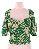 Blusa con textura encauchada