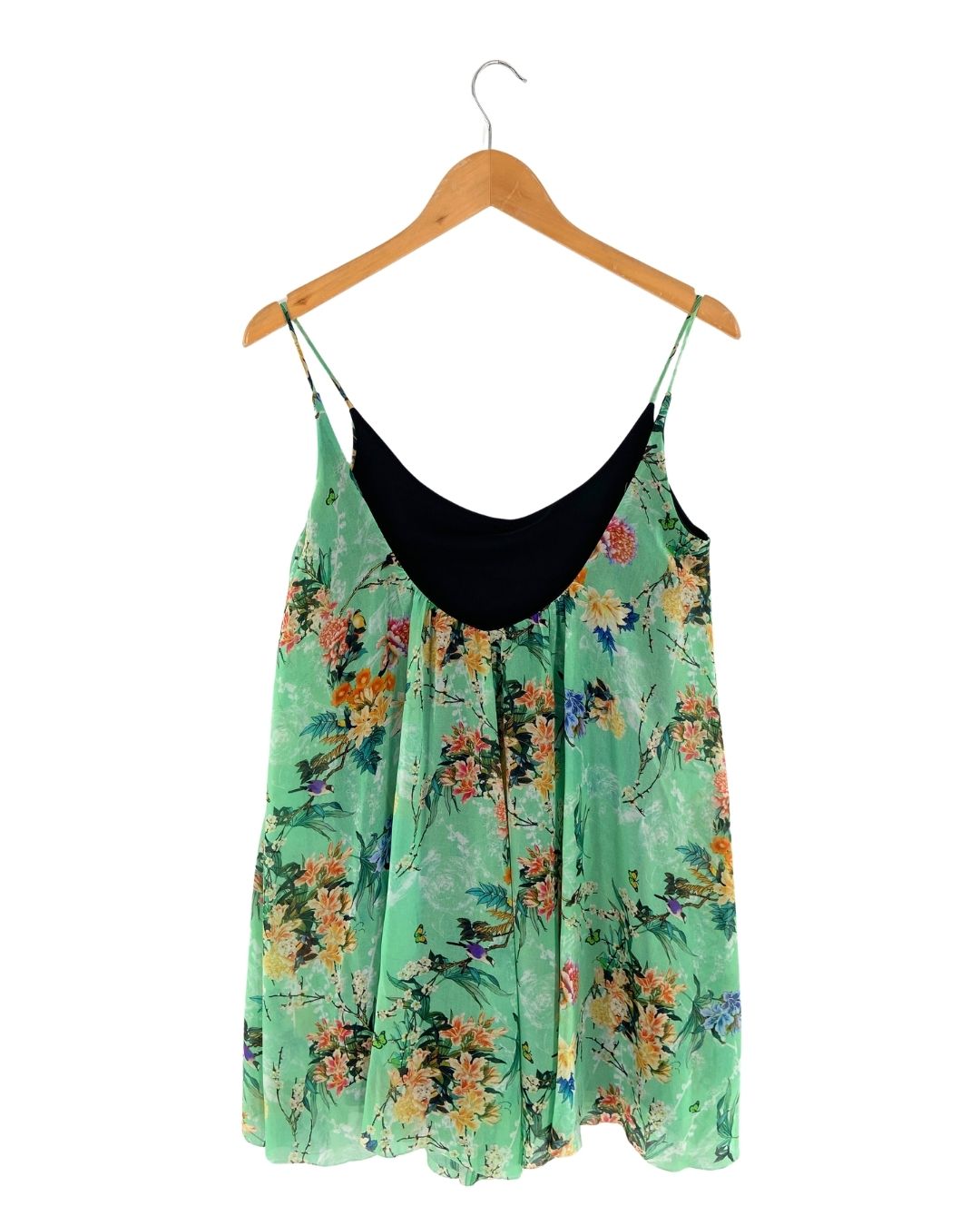 Vestido mini de tiras print