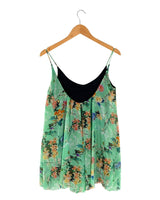 Vestido mini de tiras print