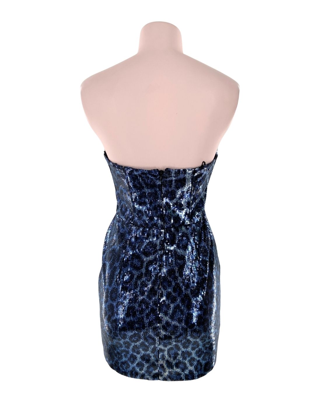 Vestido mini de tiras delgadas