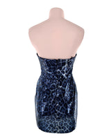 Vestido mini de tiras delgadas
