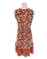 Vestido mini lace up delantero
