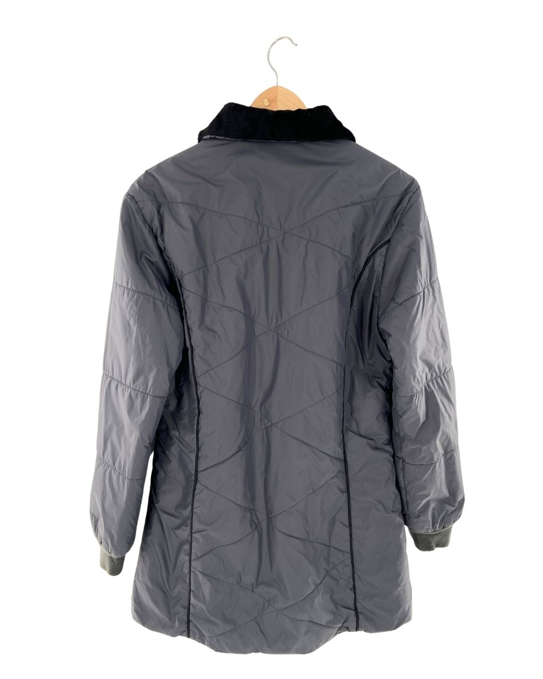 Chaqueta acolchada afelpada