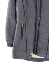 Chaqueta acolchada afelpada