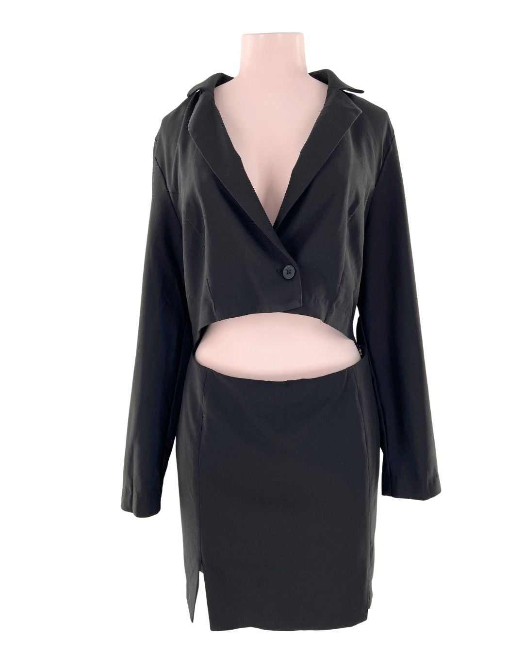 Vestido suit midi estructurado