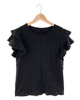 Blusa con textura con vuelo