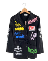 Chaqueta con cremallera