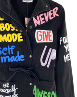 Chaqueta con cremallera