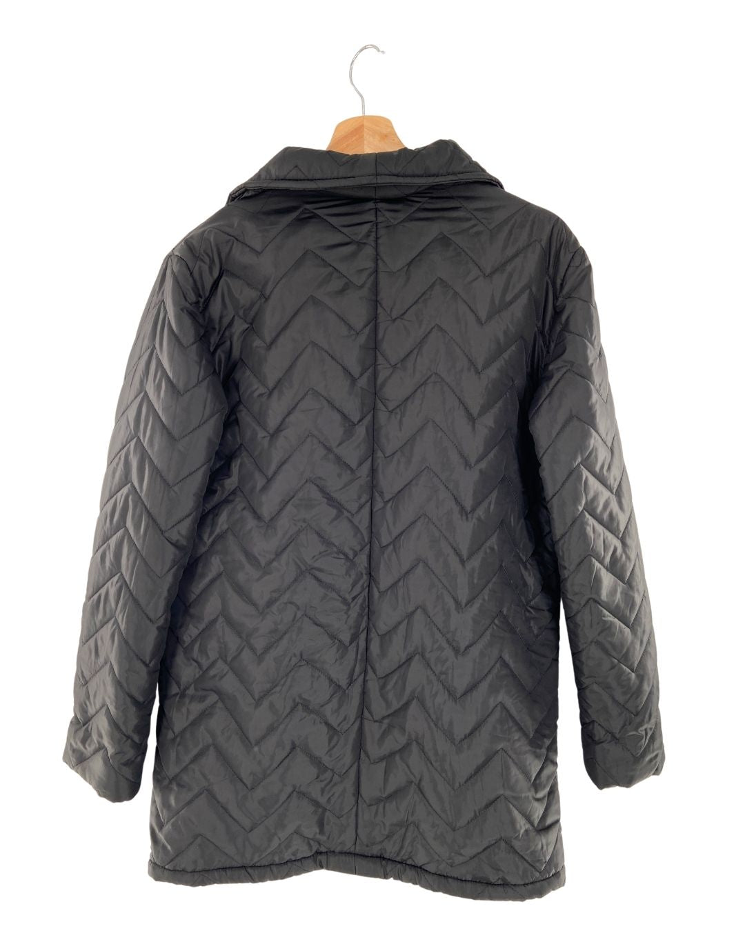 Chaqueta acolchada afelpada