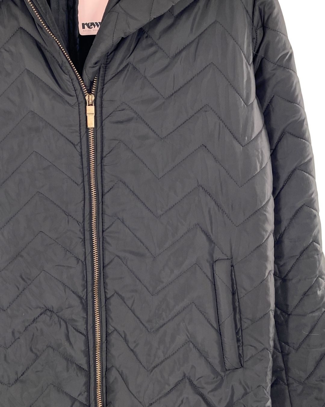 Chaqueta acolchada afelpada