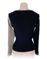 Saco cruzado color block