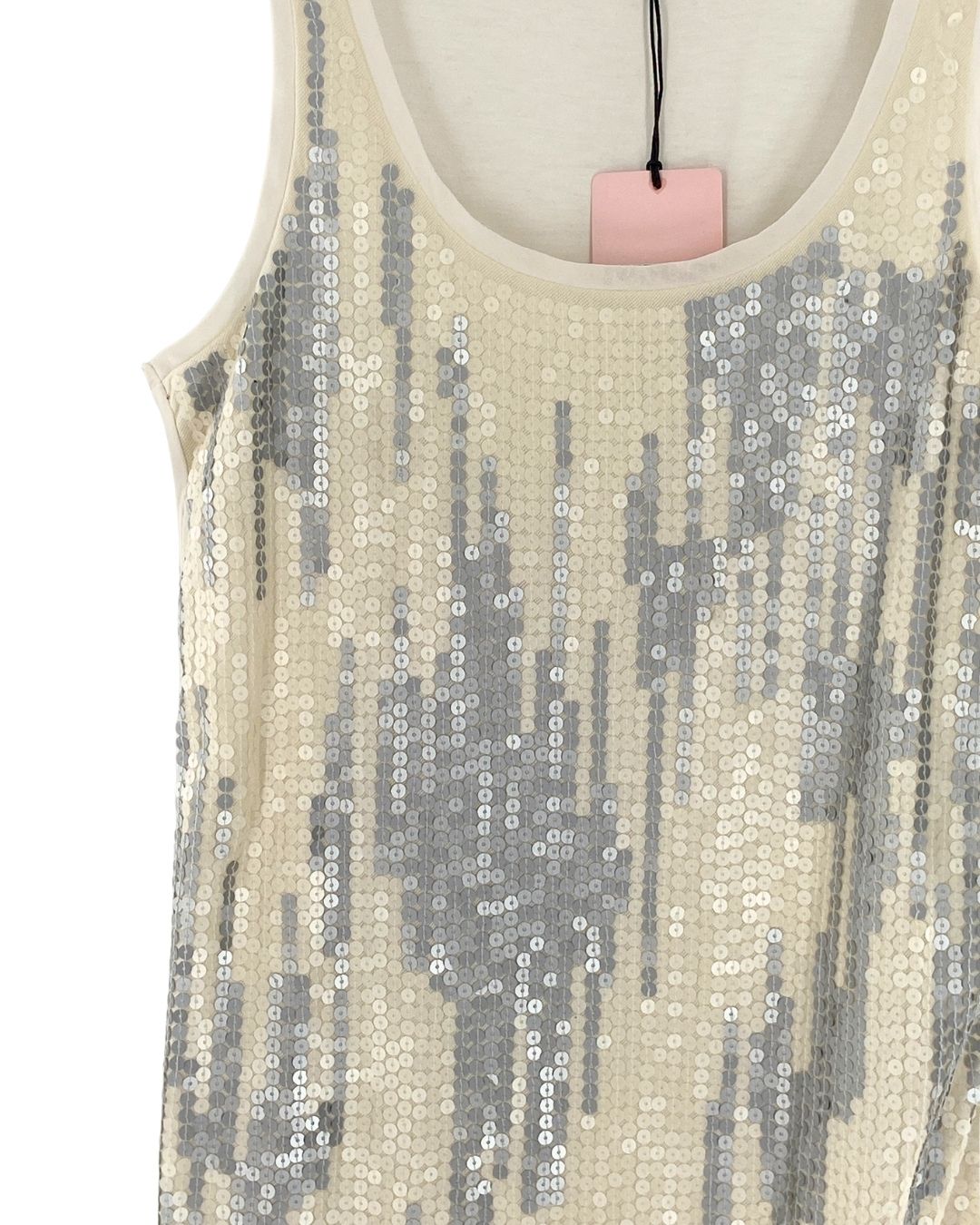 Blusa sleeveless lentejuelas