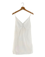 Vestido midi de tiras  en lino