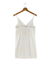 Vestido midi de tiras  en lino