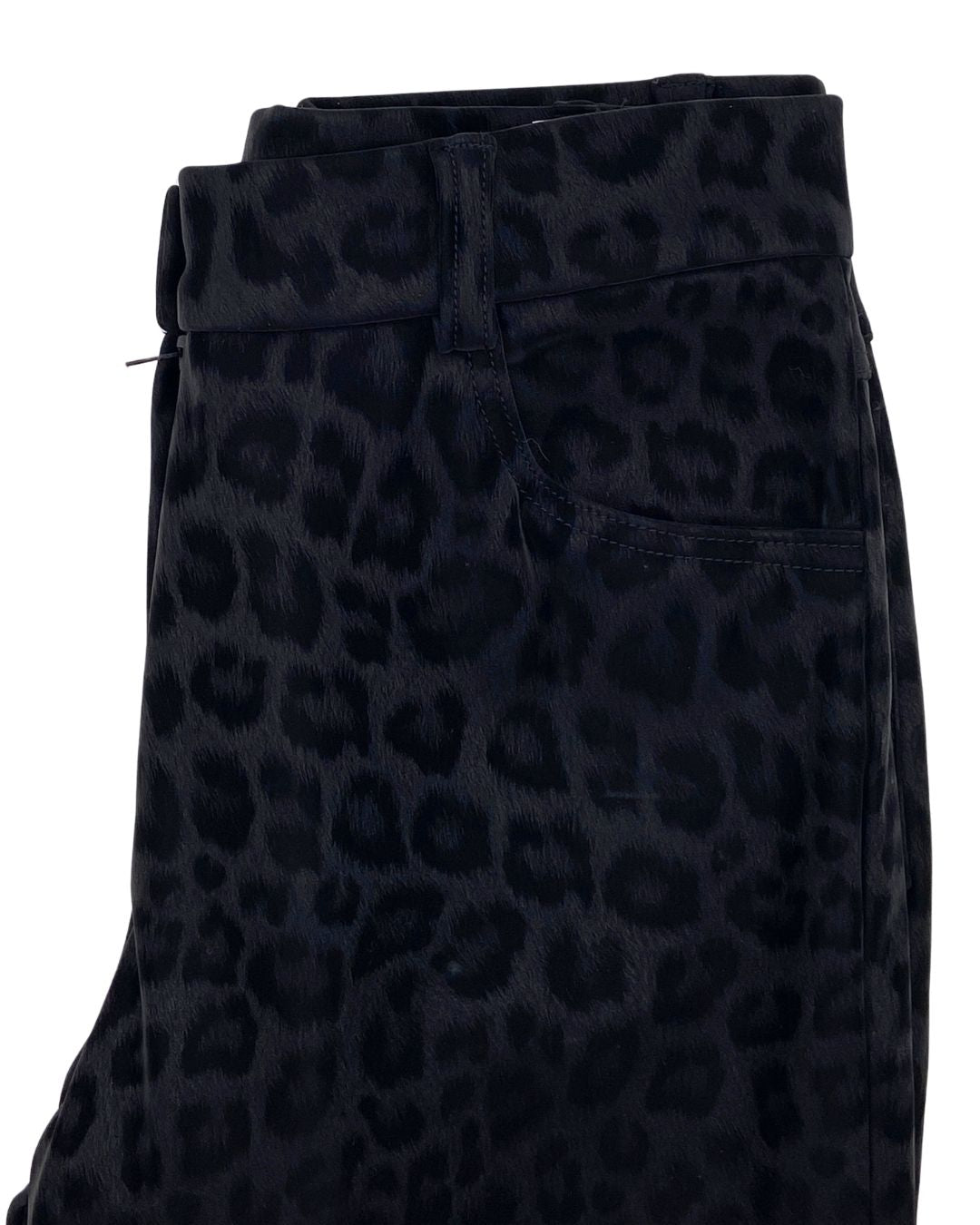 Pantalon flare animal print