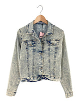 Chaqueta en denim acid wash