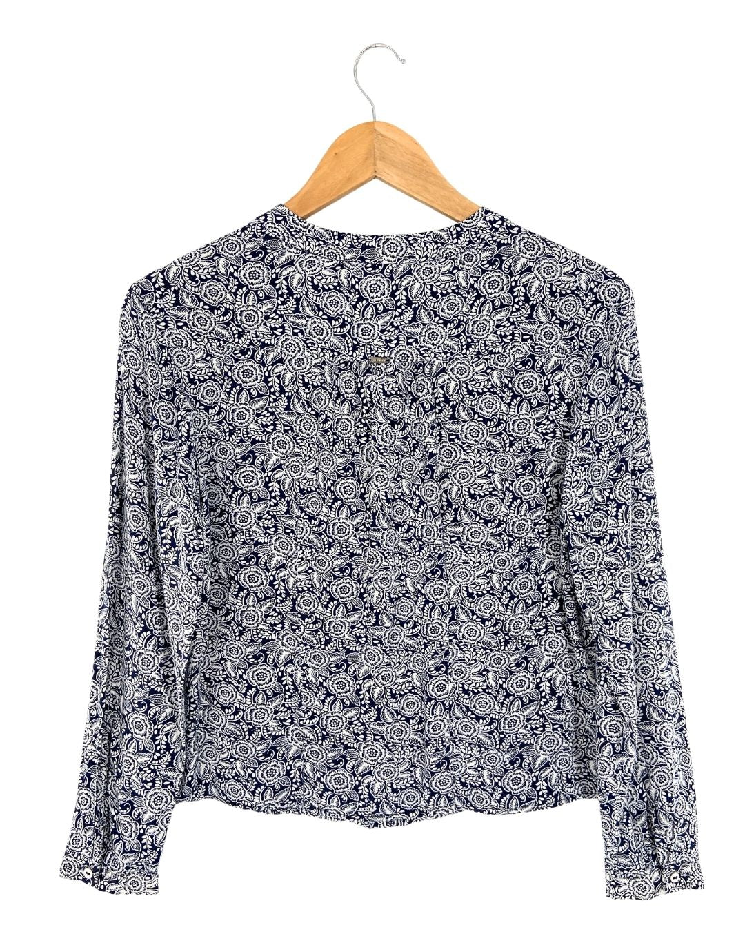 Camisa manga larga print