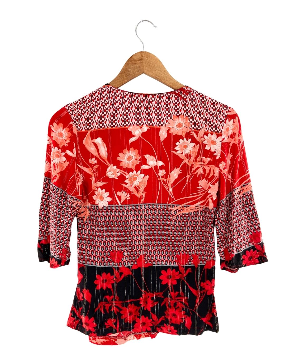 Blusa print flores