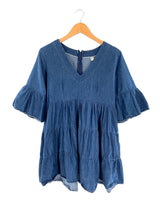 Vestido mini amplio