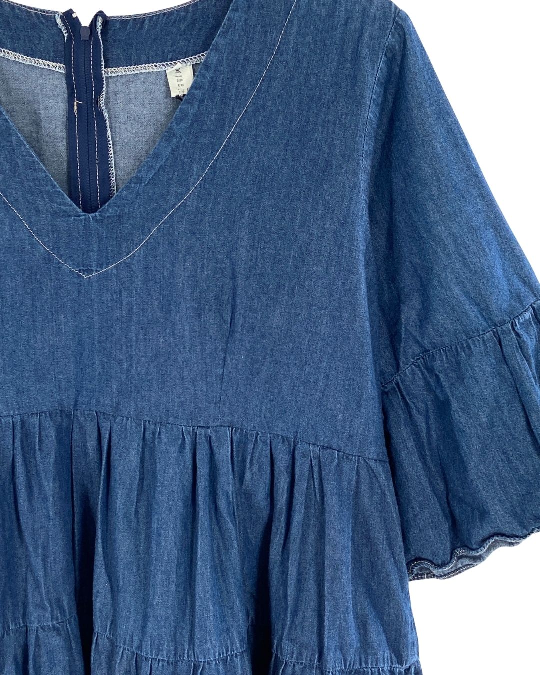 Vestido mini amplio