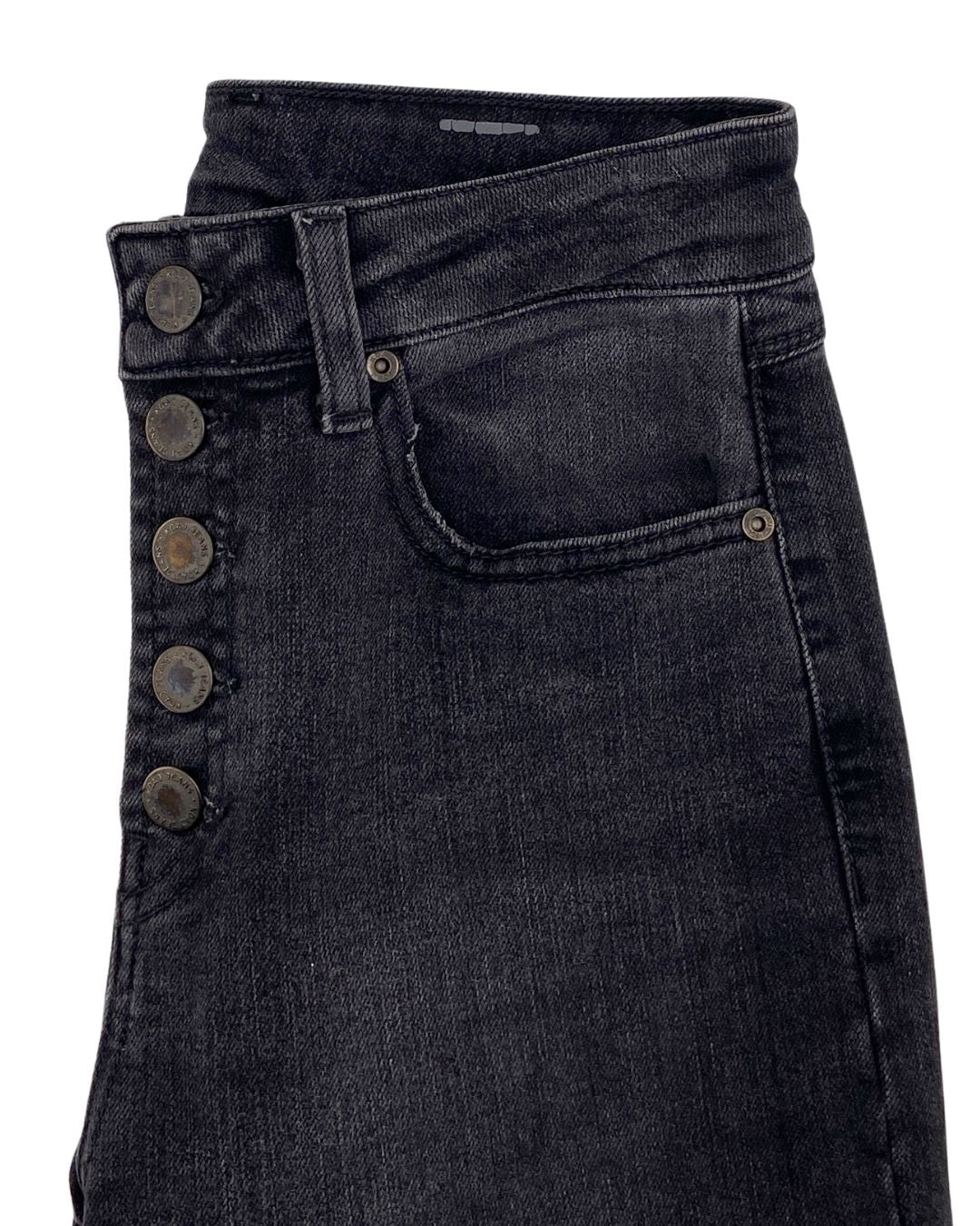 Jean stretch culotte abotonado