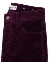 Pantalon en pana delgada