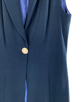 Chaleco suit long size un boton