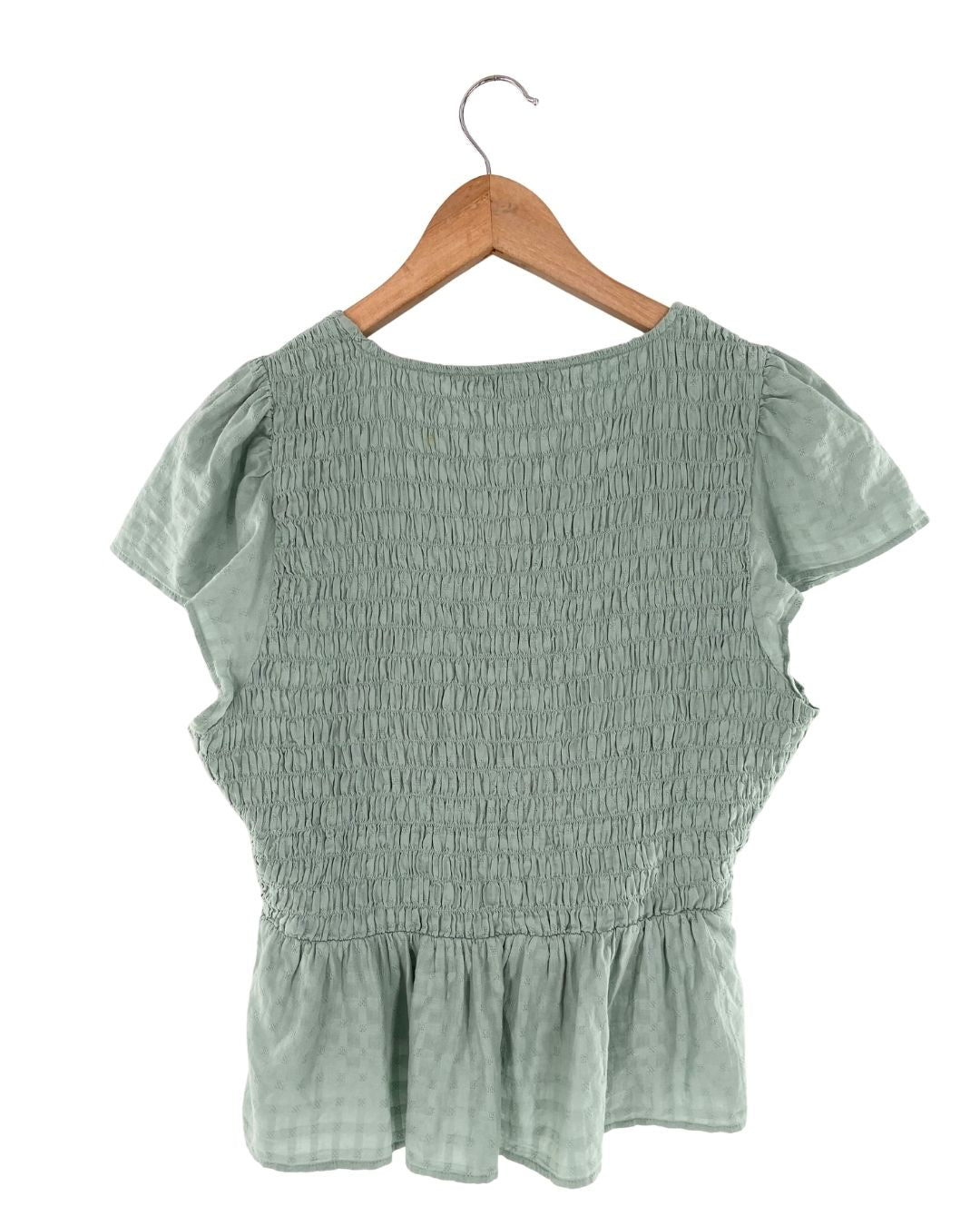 Blusa encauchada manga puente