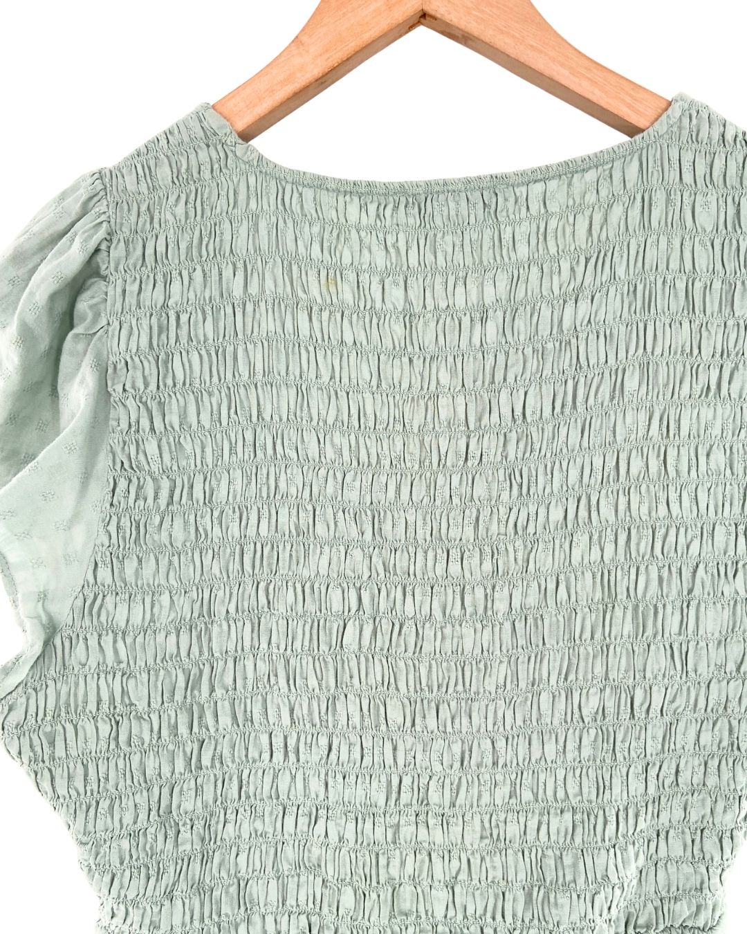 Blusa encauchada manga puente