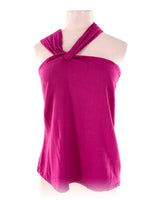 Blusa one shoulder de tiras