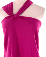 Blusa one shoulder de tiras