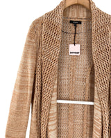 Cardigan tejido abierto