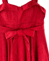 Vestido midi de tiras