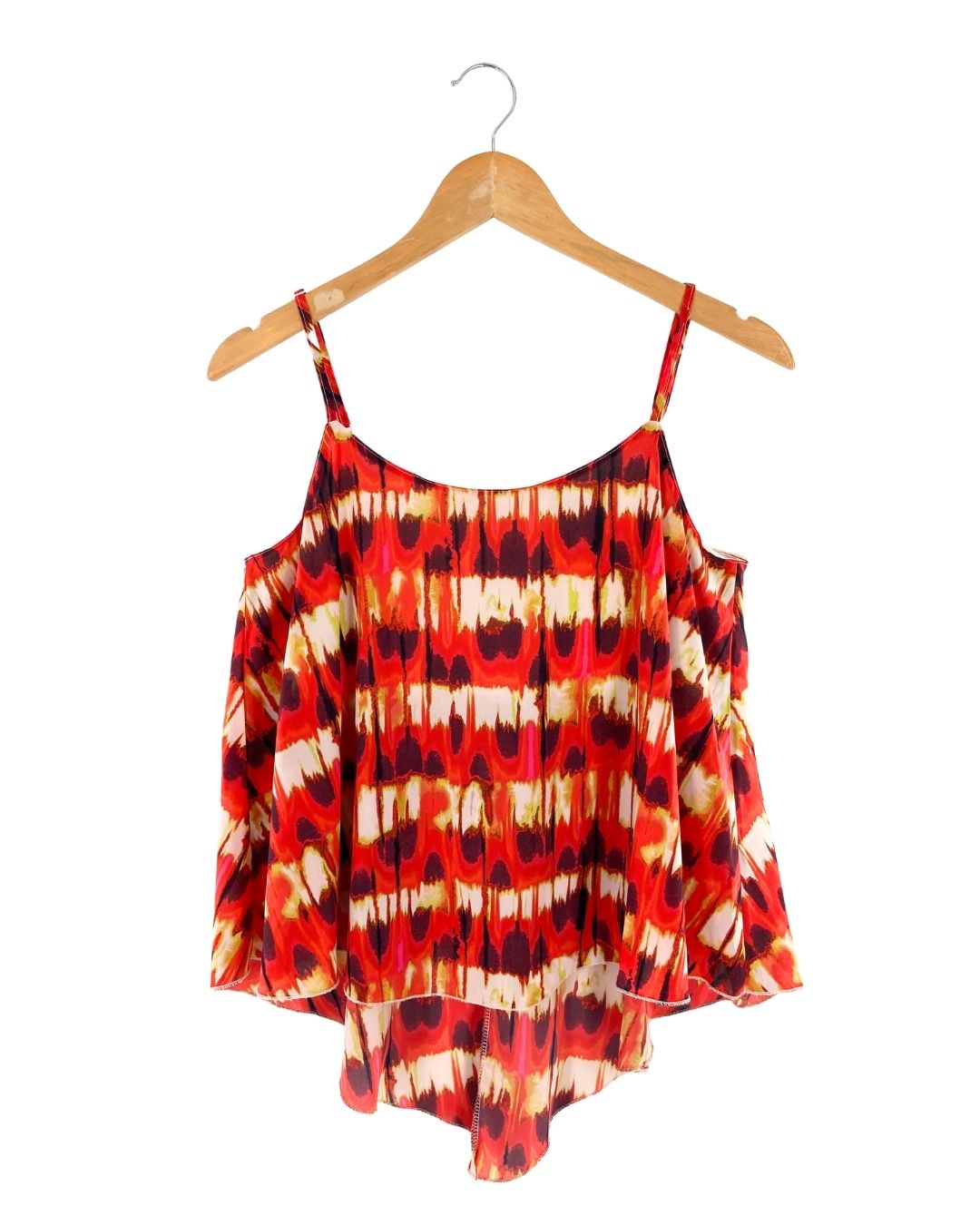 Blusa de tiras amplia print