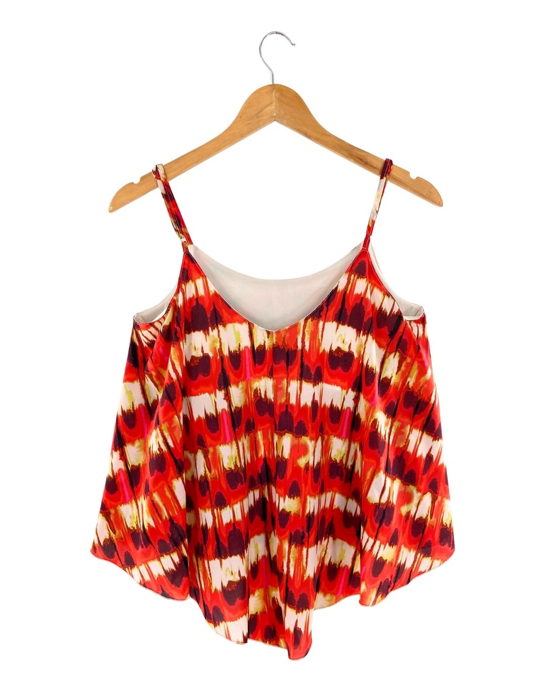 Blusa de tiras amplia print