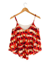 Blusa de tiras amplia print