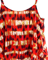 Blusa de tiras amplia print