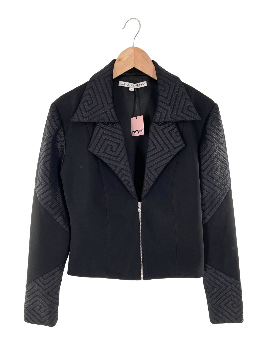 Set de blazer y falda doble