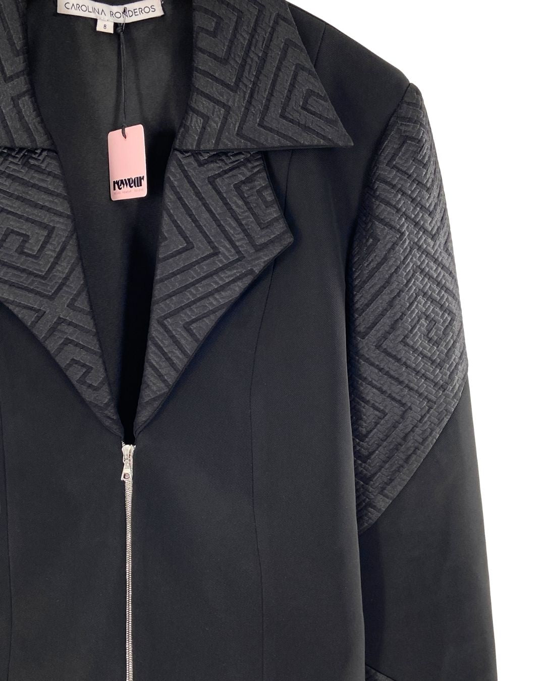 Set de blazer y falda doble
