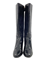 Botas caña alta con textura