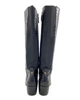 Botas caña alta con textura