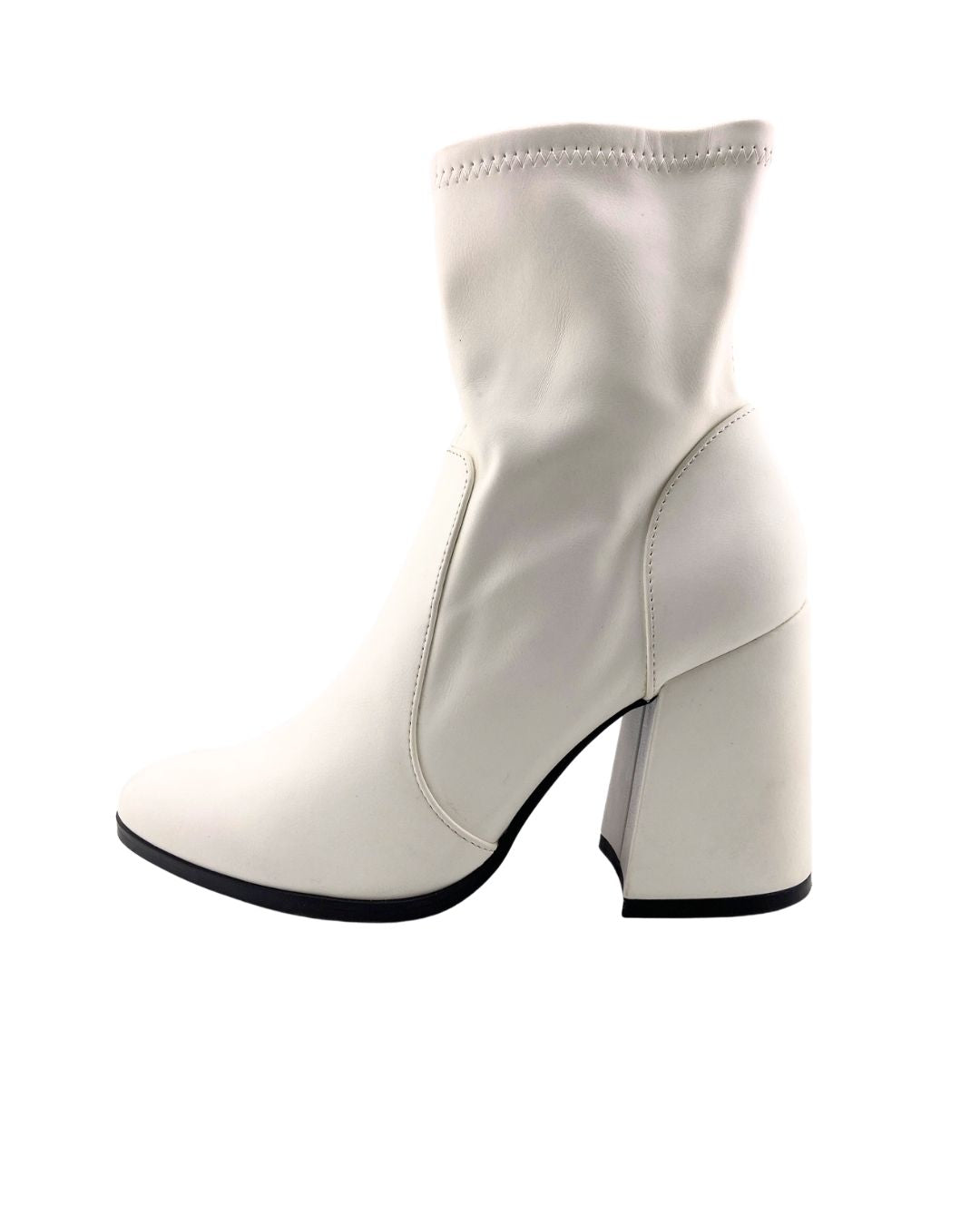 Botines efecto piel