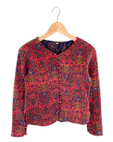Chaqueta abotonado print