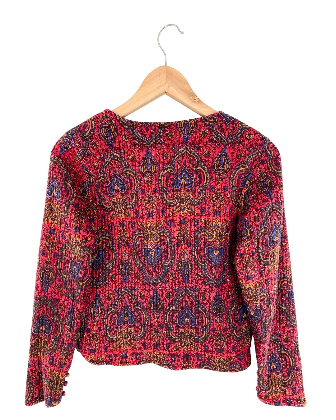 Chaqueta abotonado print