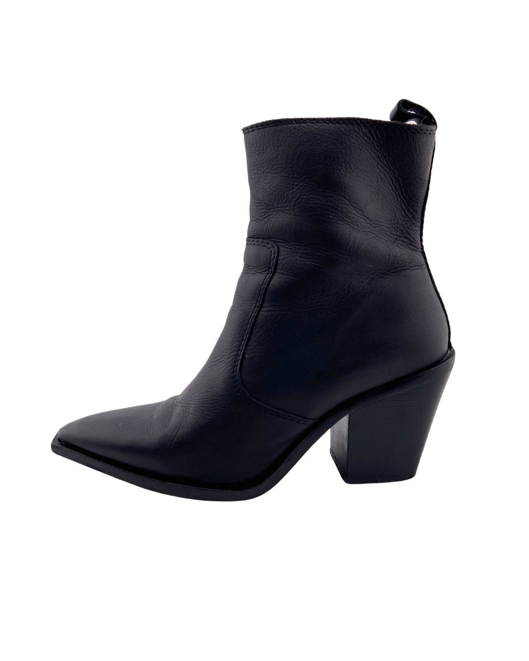 Botines tacon cuadrado